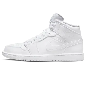 Air Jordan 1 Mid 'Triple White' 2022