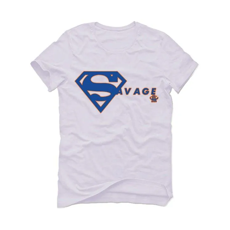 AIR JORDAN 3 “KNICKS” White T-Shirt (super savage)