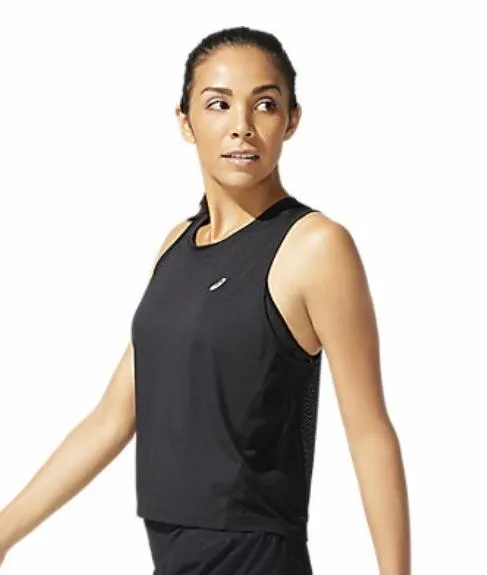 Asics women's running tank top Run 2012B901 001 black