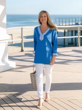 Audrey French Blue Tunic