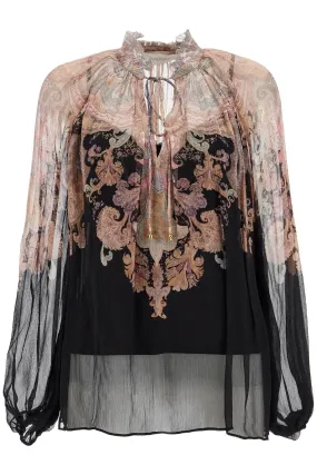 BILLOW FLORAL BLOUSE