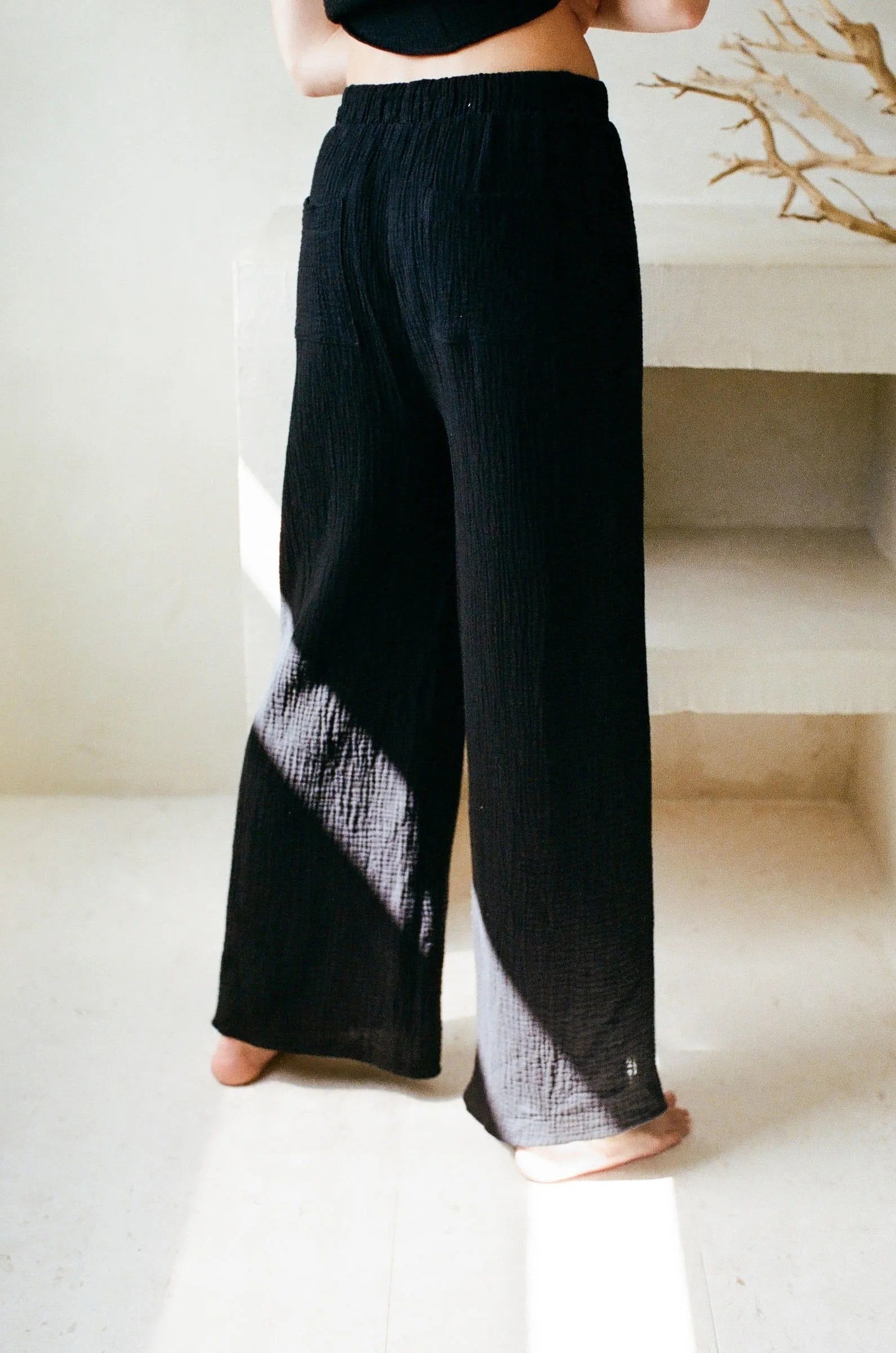 Black Aurelie Pant