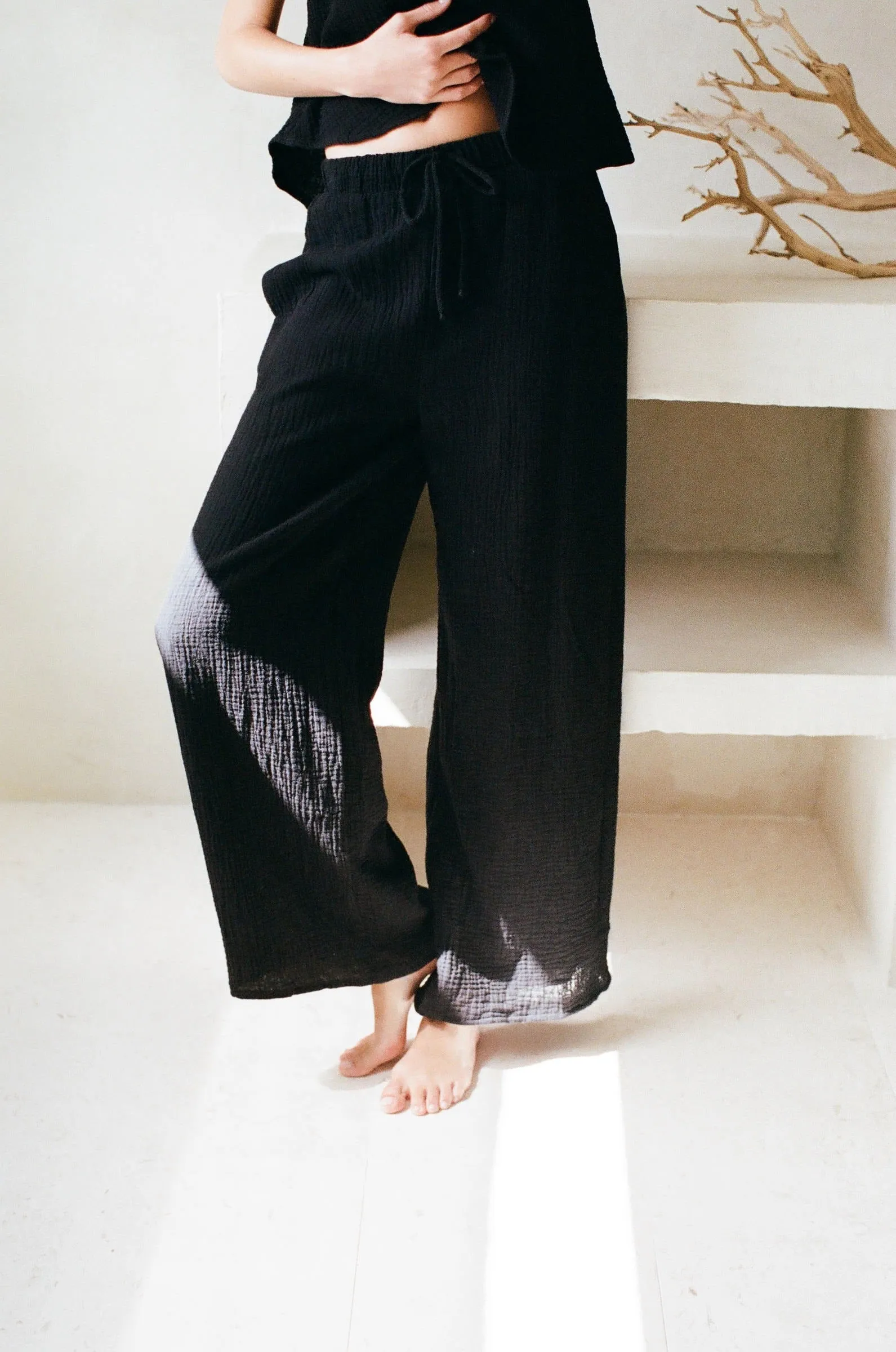 Black Aurelie Pant