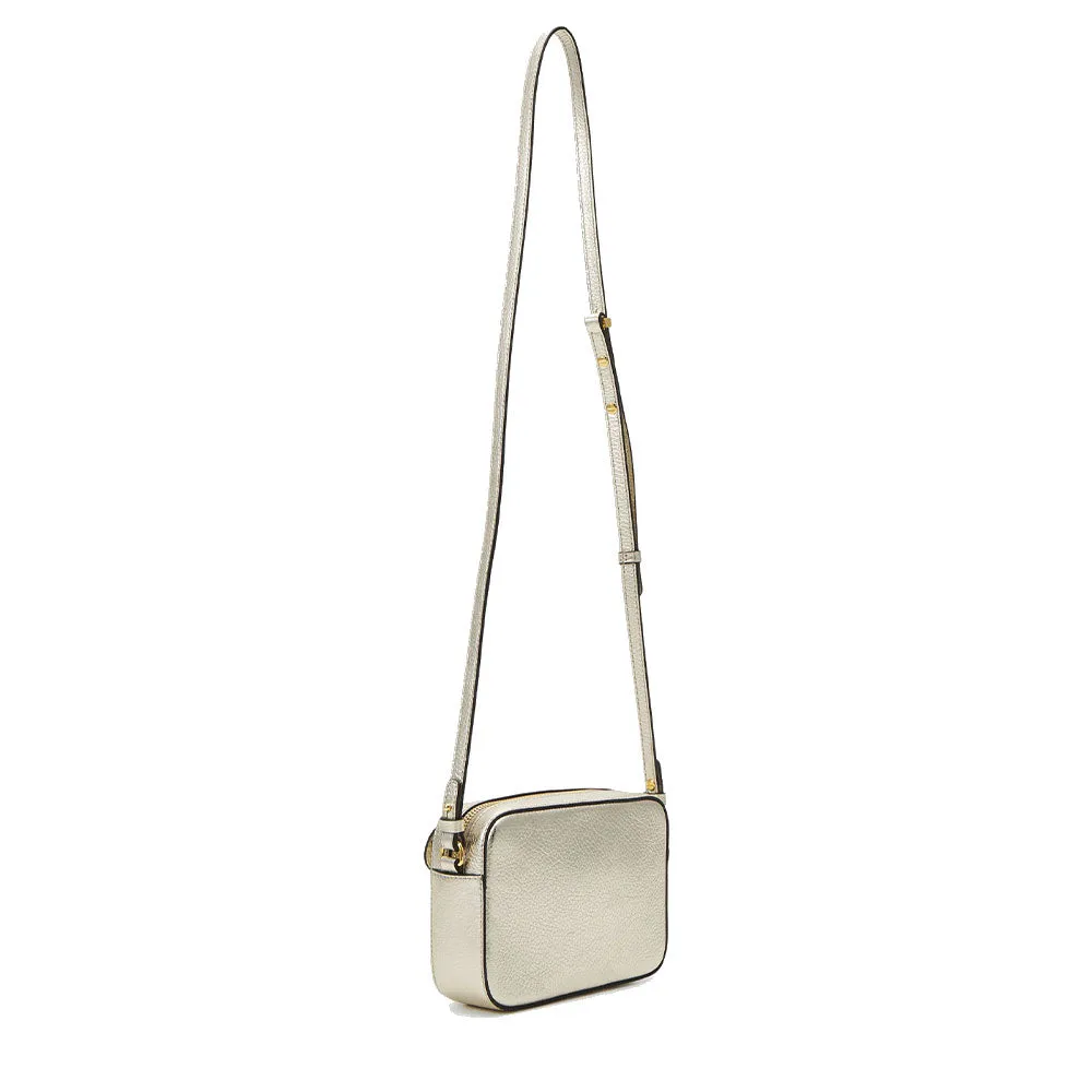 Borsa Donna a Tracolla COCCINELLE in Pelle Pale Gold linea Beat Soft Misura Media