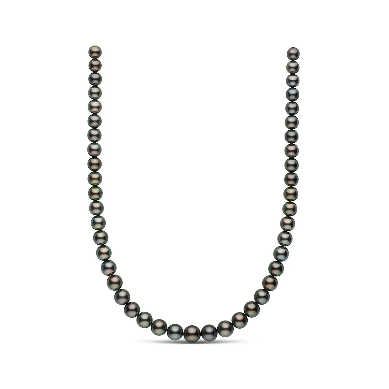 Brilliant Freshwater Black Pearl Necklace WN00546