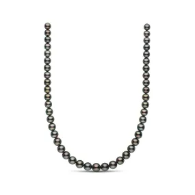 Brilliant Freshwater Black Pearl Necklace WN00546