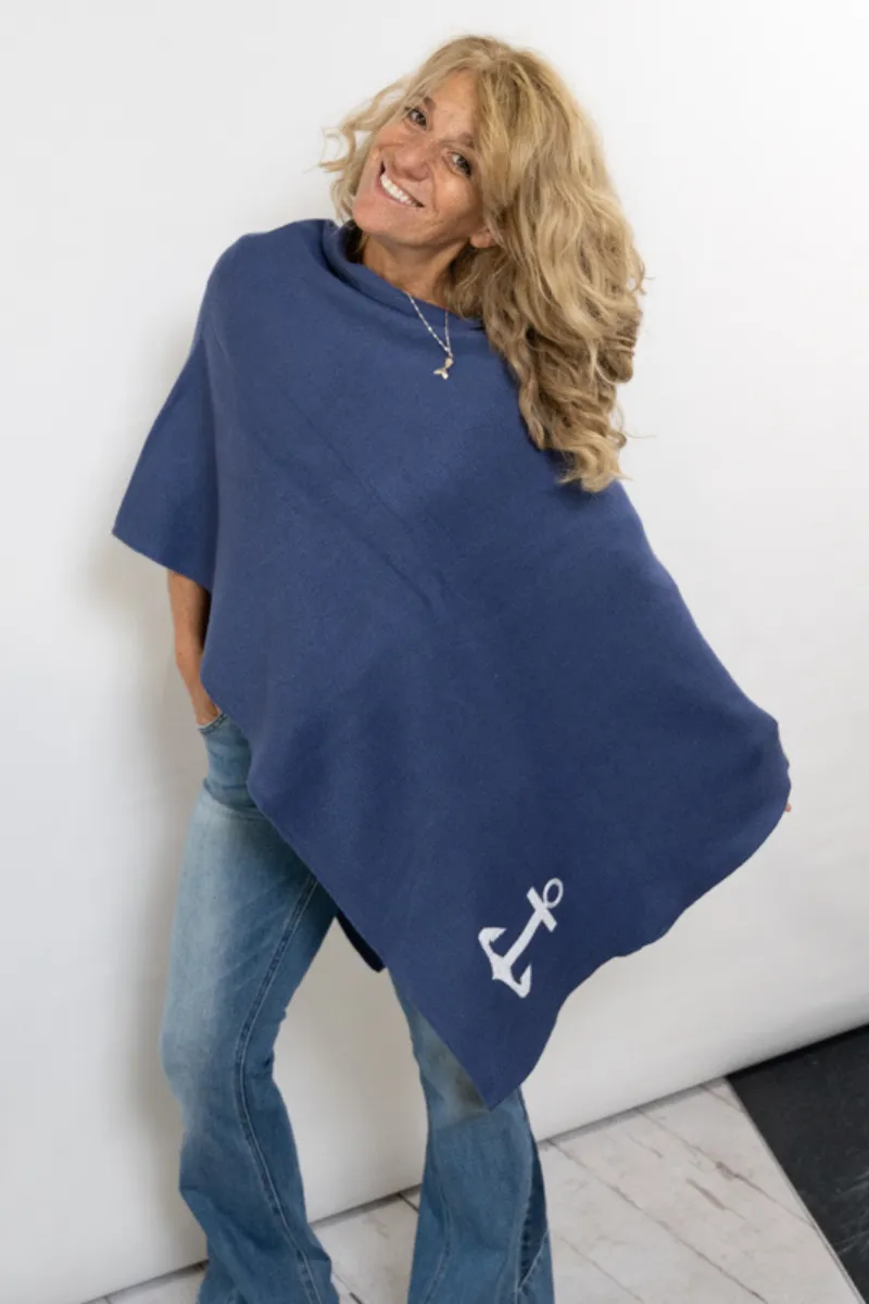 Cape Cod Anchor Poncho