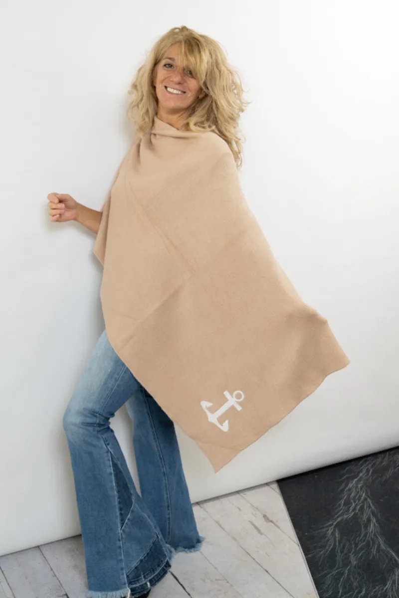 Cape Cod Anchor Poncho