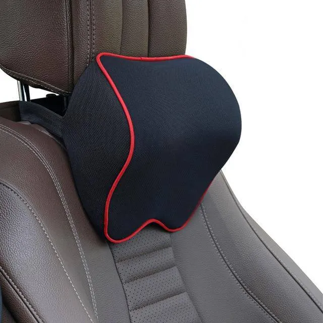 Car Neck Headrest Pillow Cushion Memory Cotton