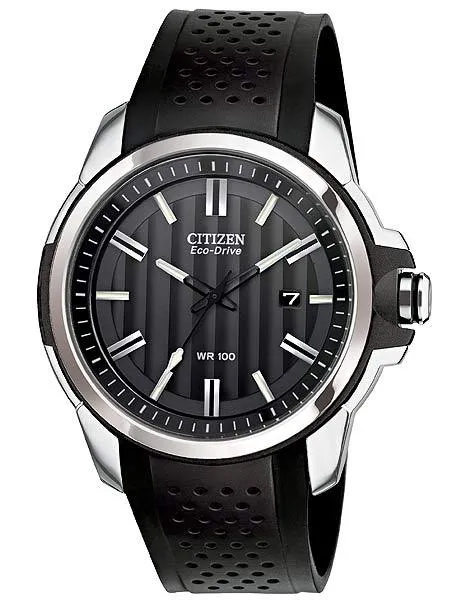 Citizen DRIVE Mens AR2.0 Sport Watch - Black Dial and Chroma Finish - Strap