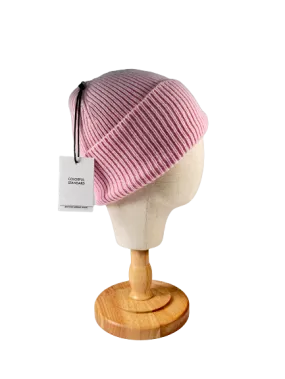 Colorful Standard Pink Sustainable  Merino Wool Beanie One Size