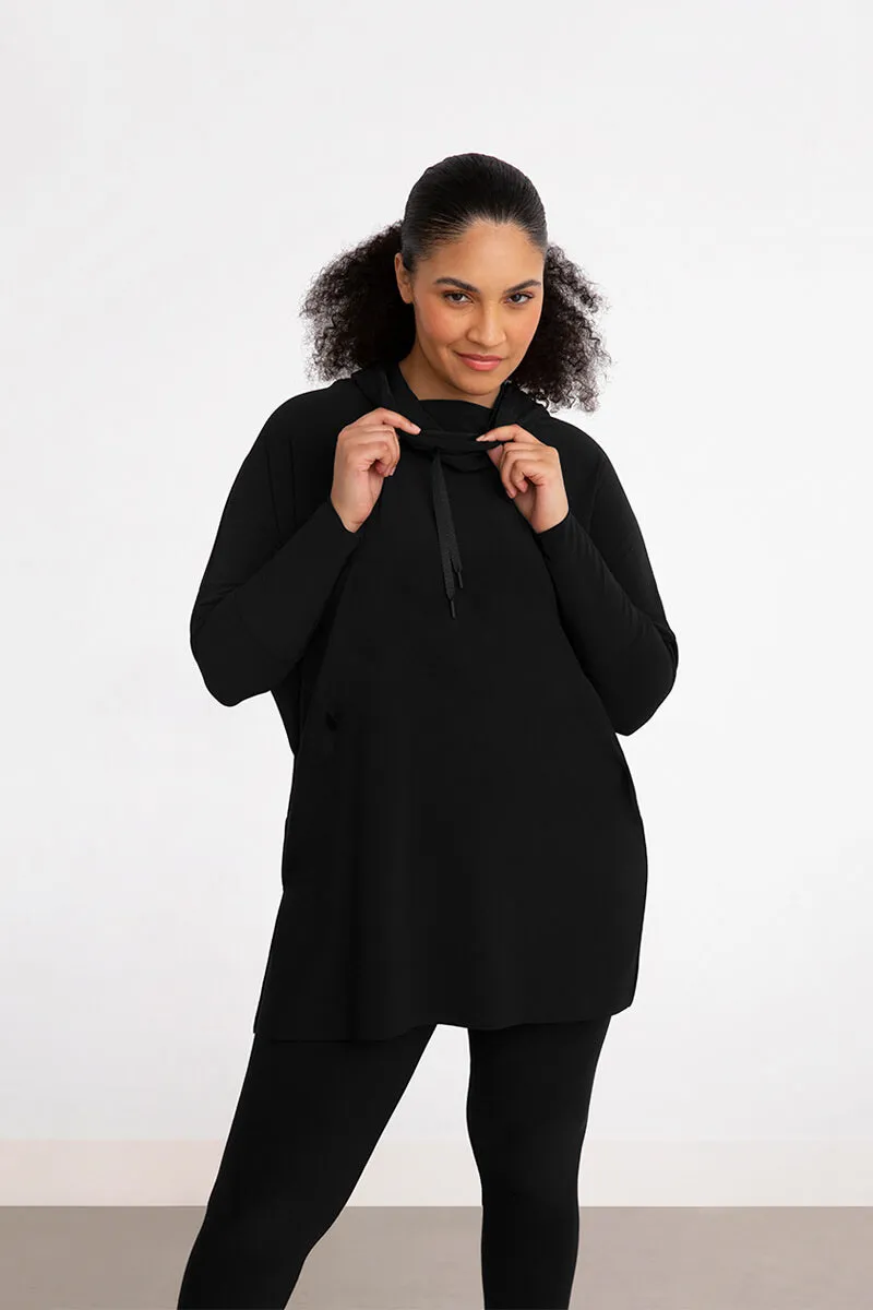 Crisscross Tunic | Black