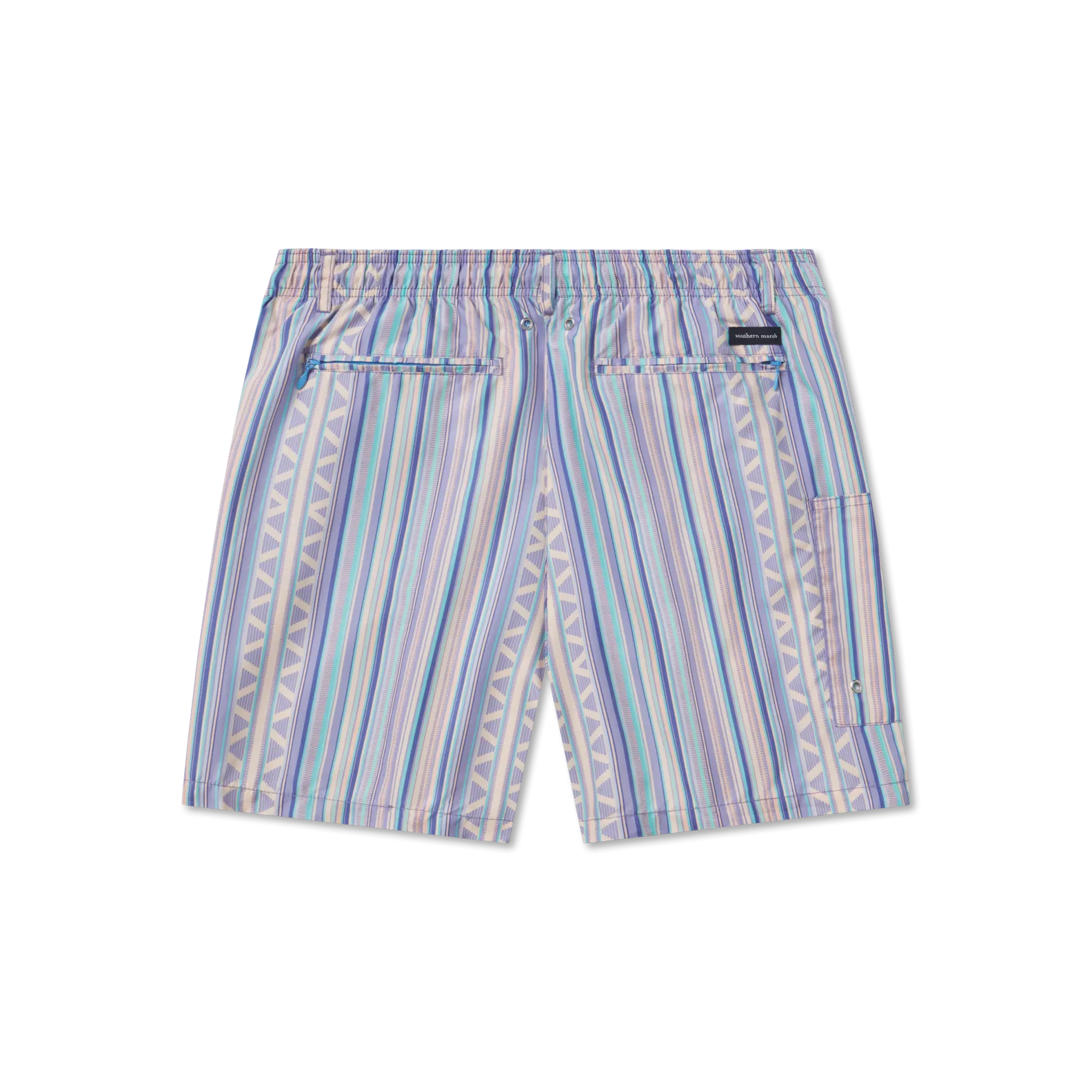 Dockside Swim Trunk - Pacific Stripe