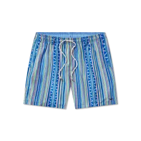 Dockside Swim Trunk - Pacific Stripe