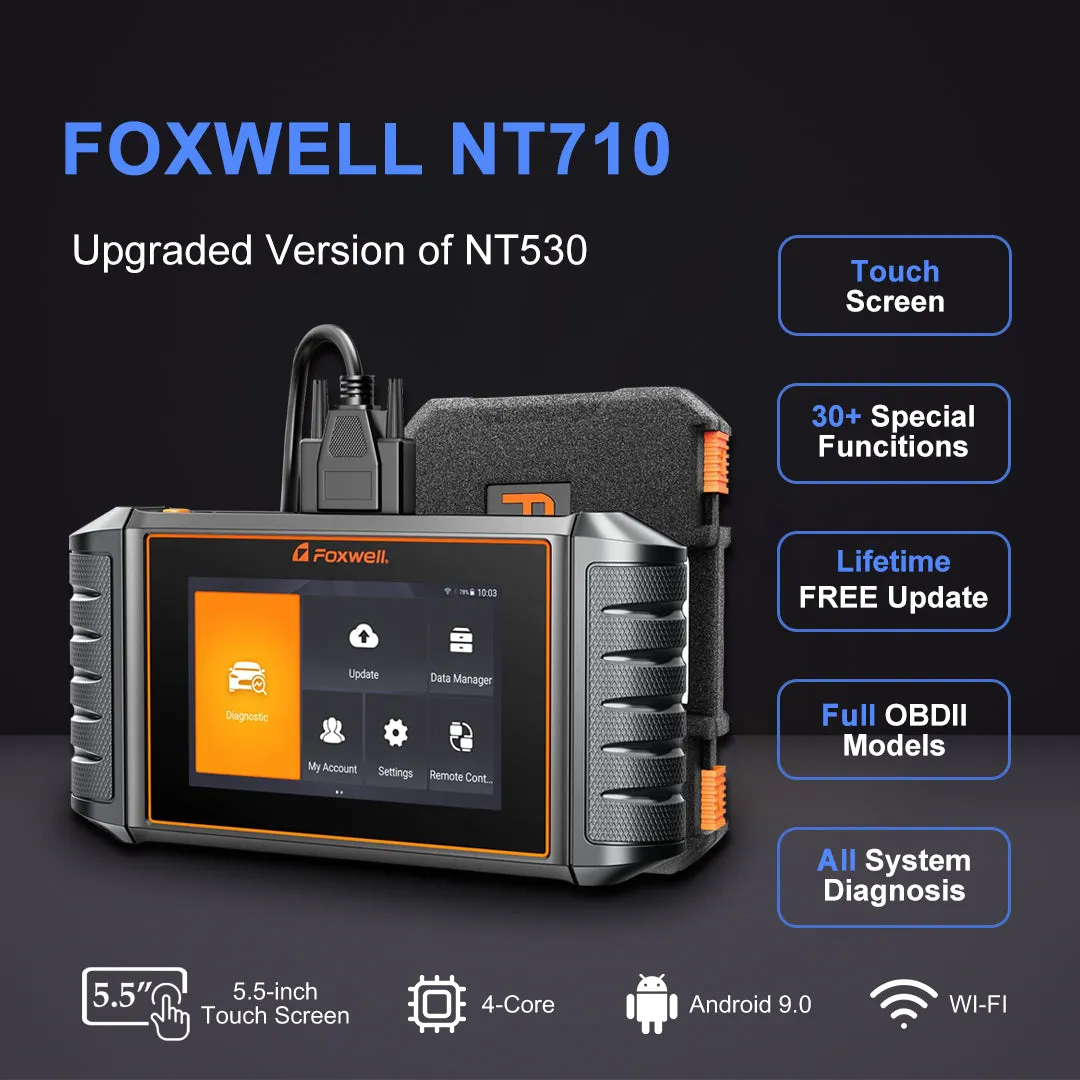 Foxwell NT710 Bi-directional Scan Tool Upgraded Version of Foxwell NT530 and NT510 Elite