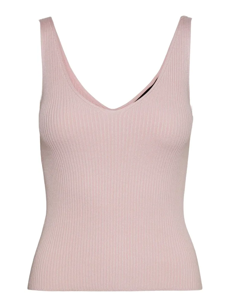 Glory Sleeveless Rib Top - Colours