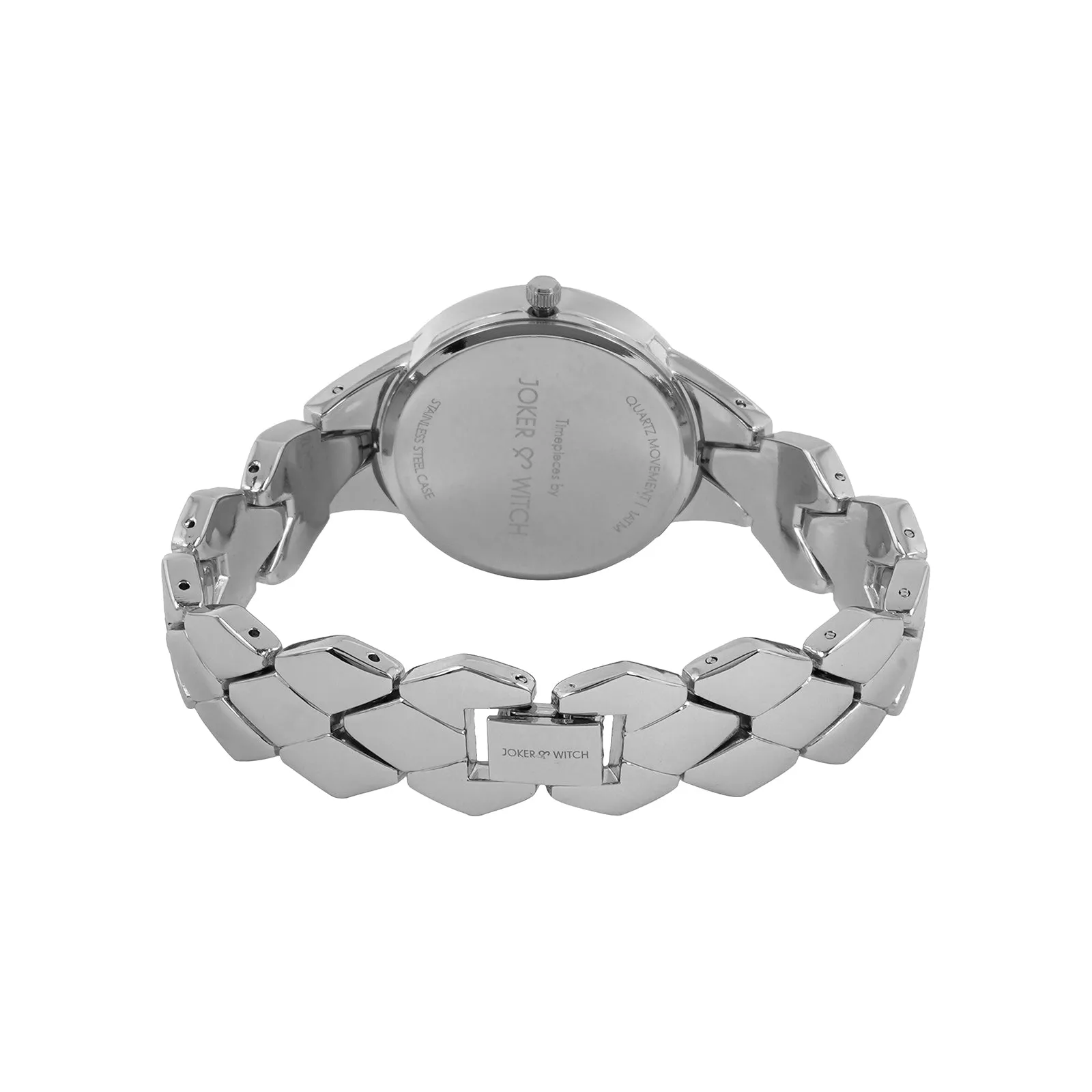 Gretchen Silver Watch Bracelet Stack