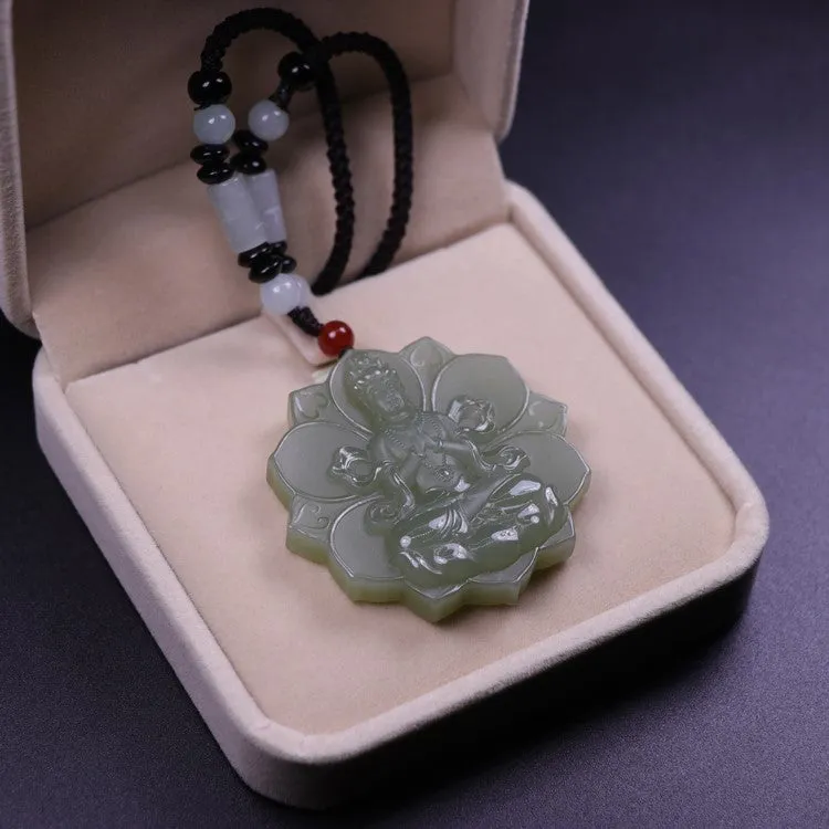 Guan Yin Jade Pendant