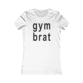 gym brat- baby tee