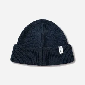 LABEL ESSENTIAL BEANIE - NAVY