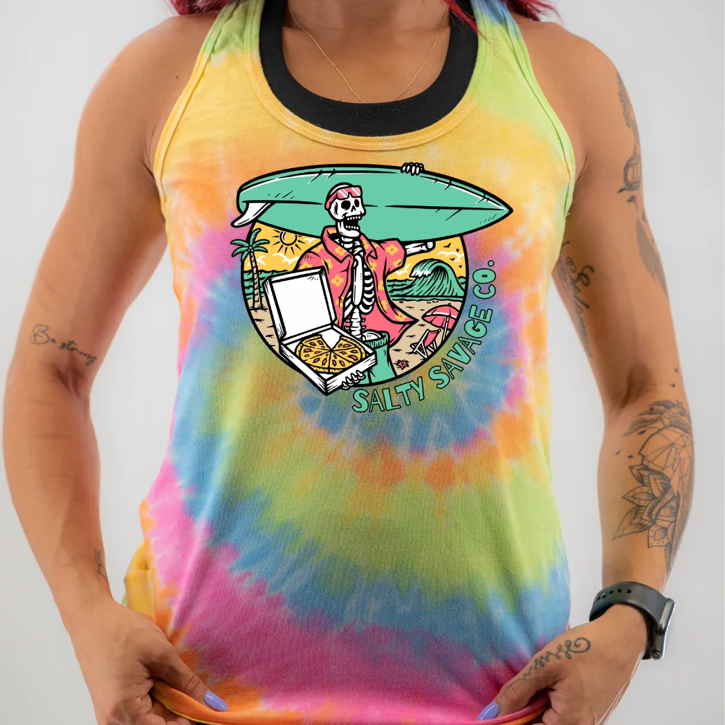 Ladies “Pizza Party” Racerback Tank