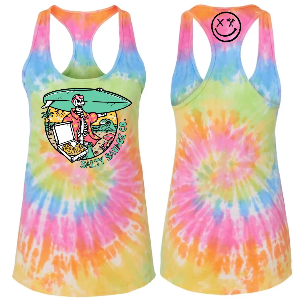 Ladies “Pizza Party” Racerback Tank