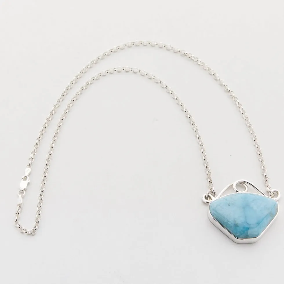 Larimar Necklace, Mayim