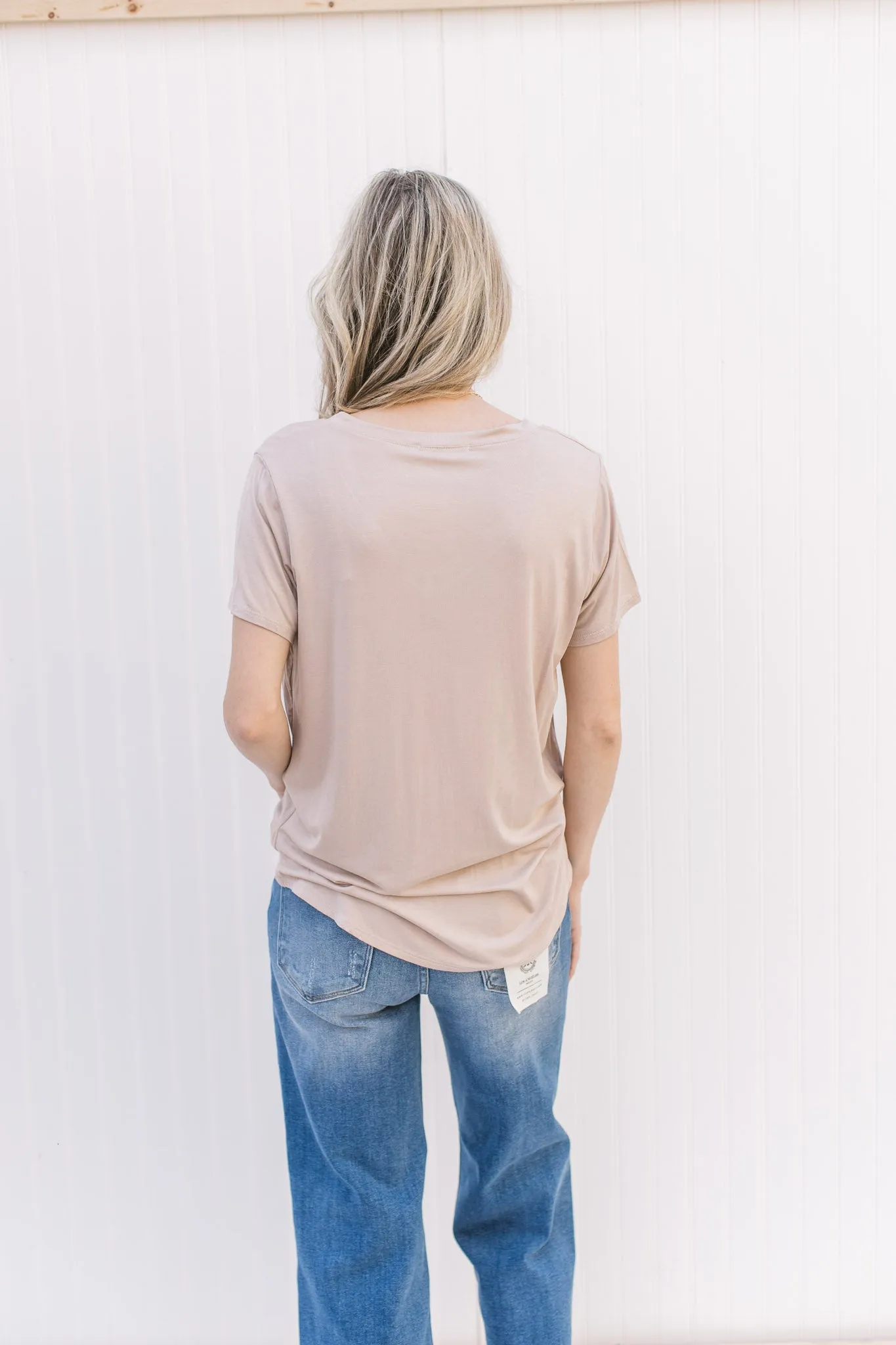 Light Taupe Tee