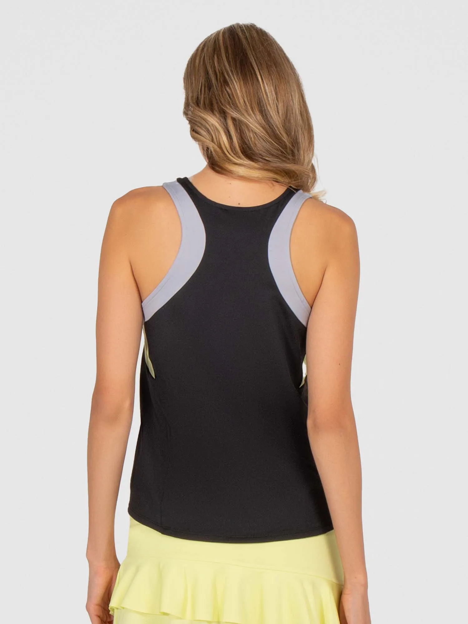 Lilian Tennis & Active Tank - Black Combo