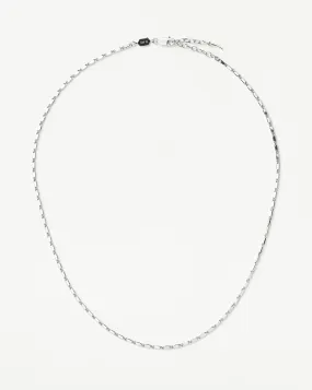 Lucy Williams Horizon Link Chain Necklace | Sterling Silver