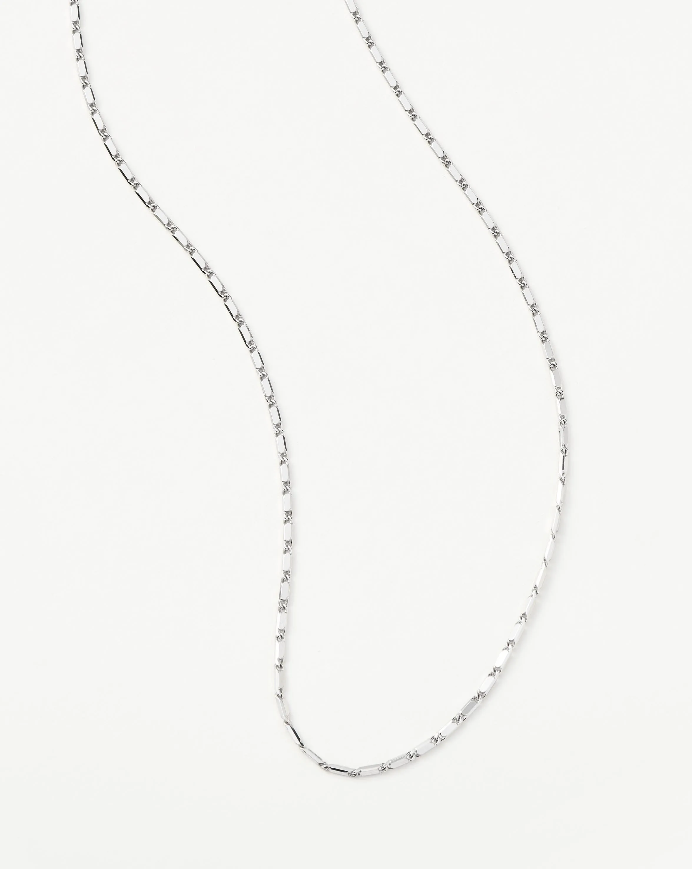 Lucy Williams Horizon Link Chain Necklace | Sterling Silver