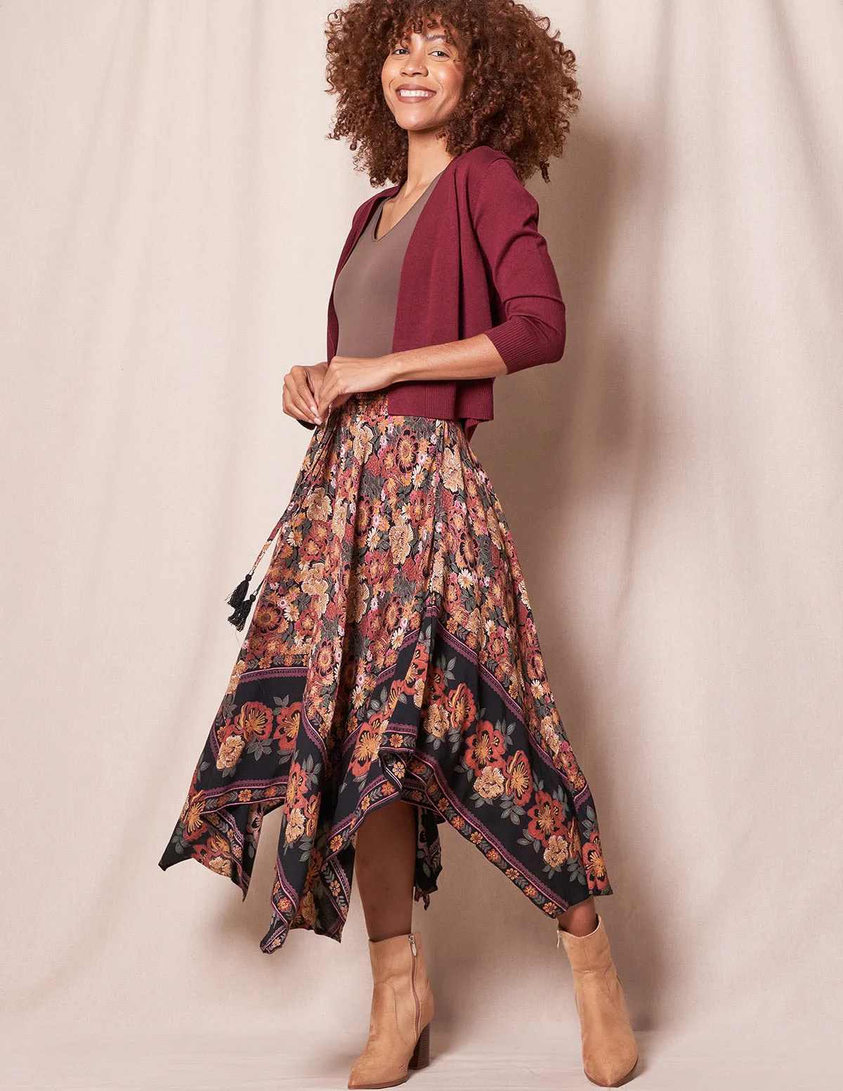 Maisie Hanky Hem Skirt