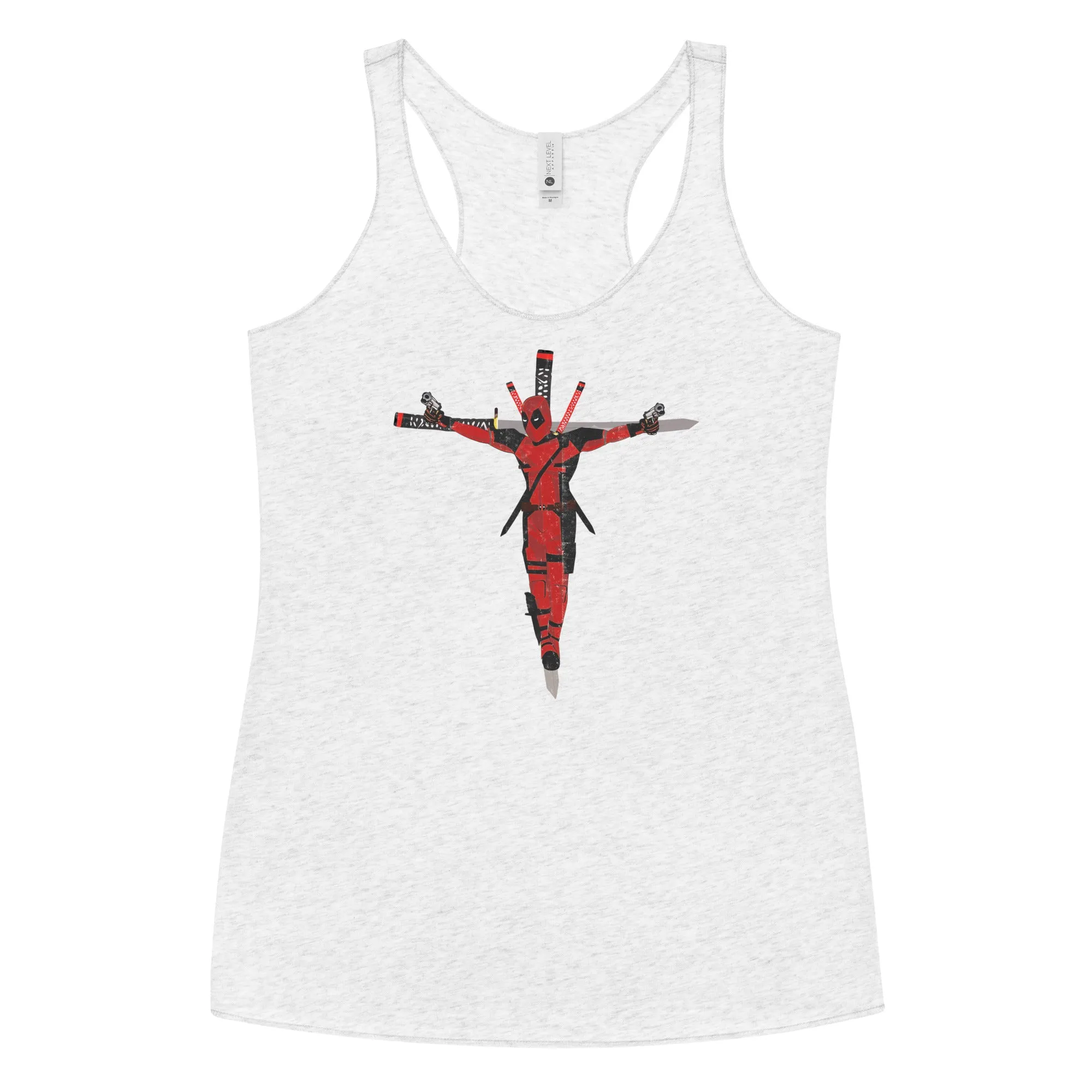 Marvel Jesus Women's Racerback Tank