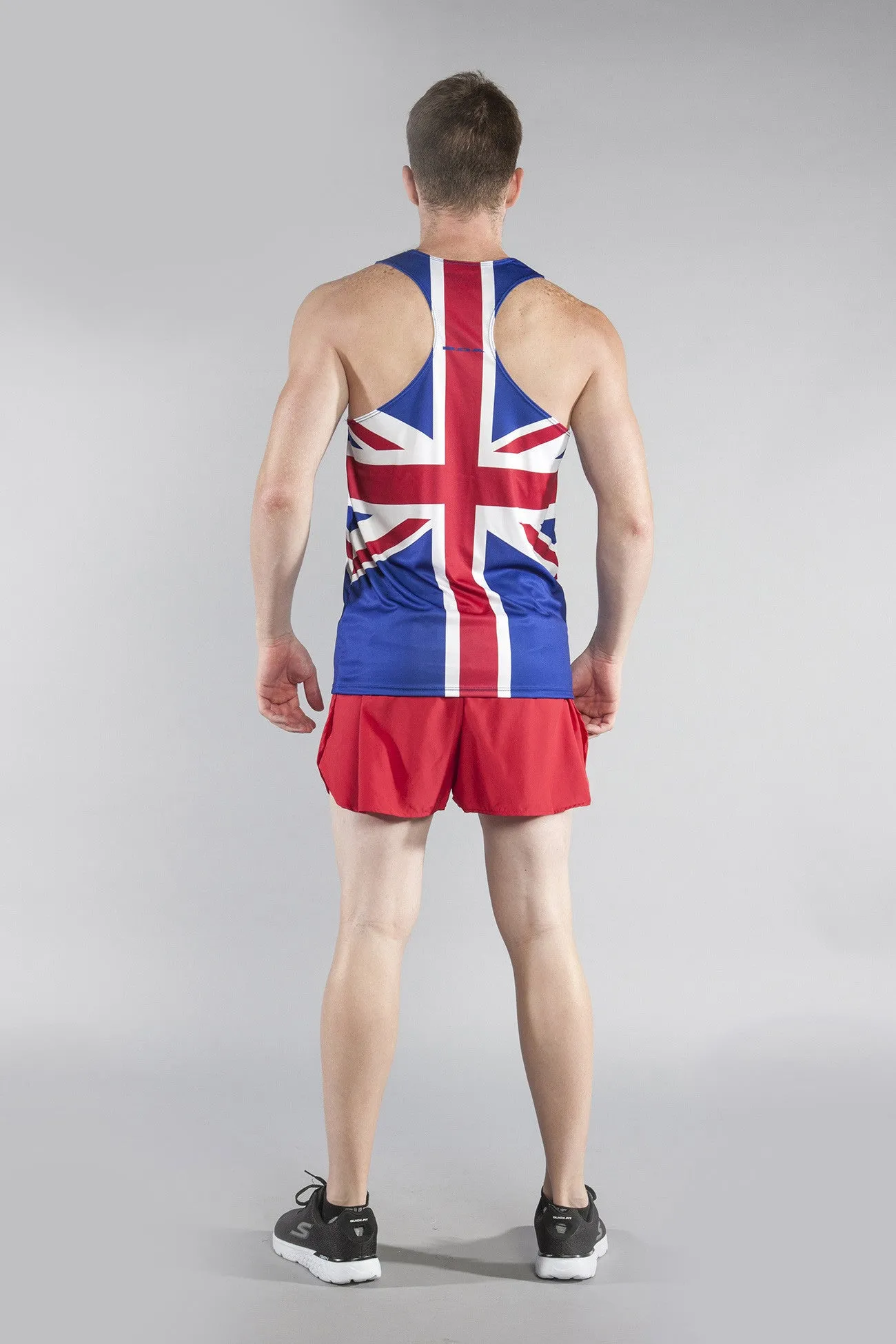 Men's Printed Singlet- Great Britain