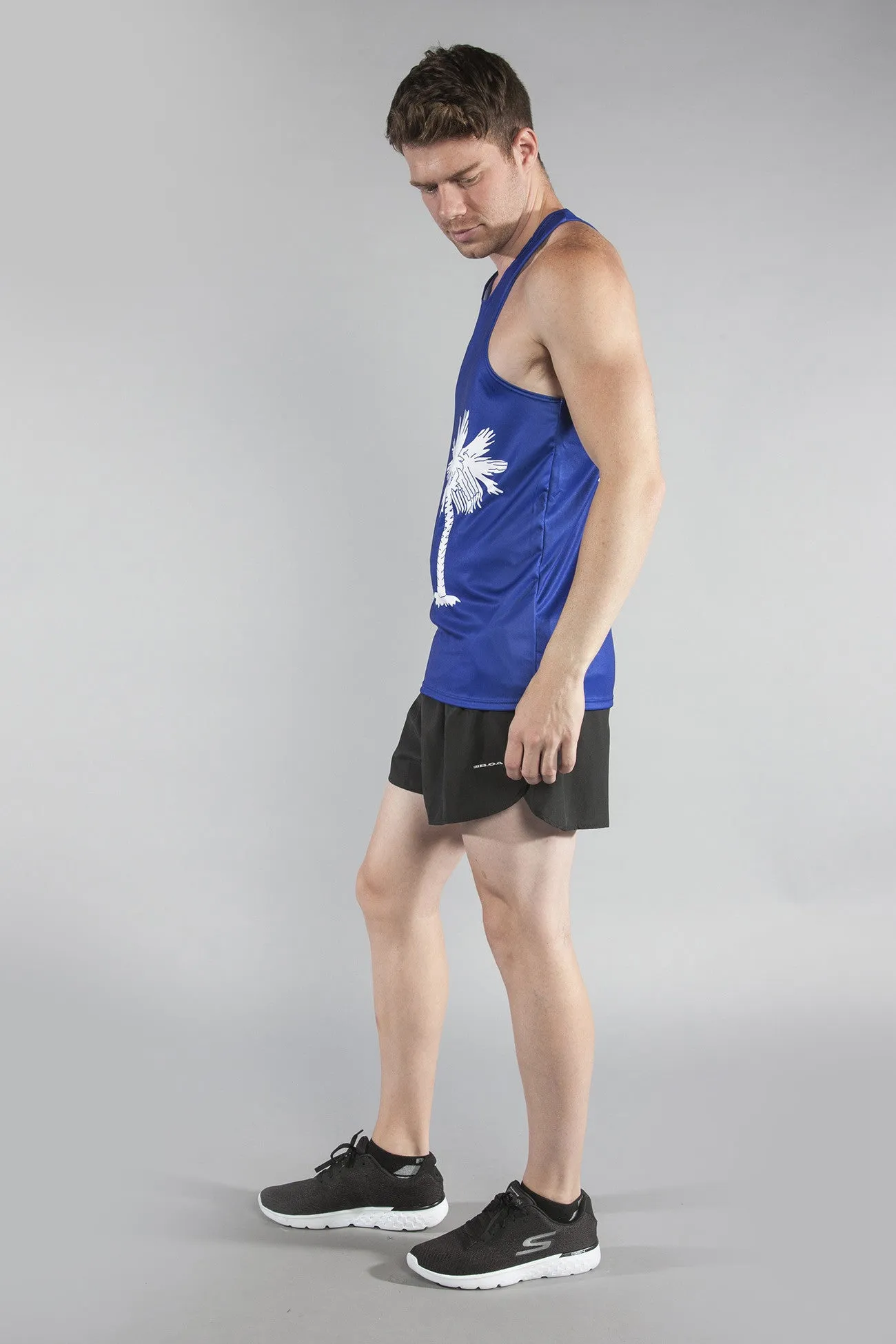 Men's Printed Singlet- South Carolina