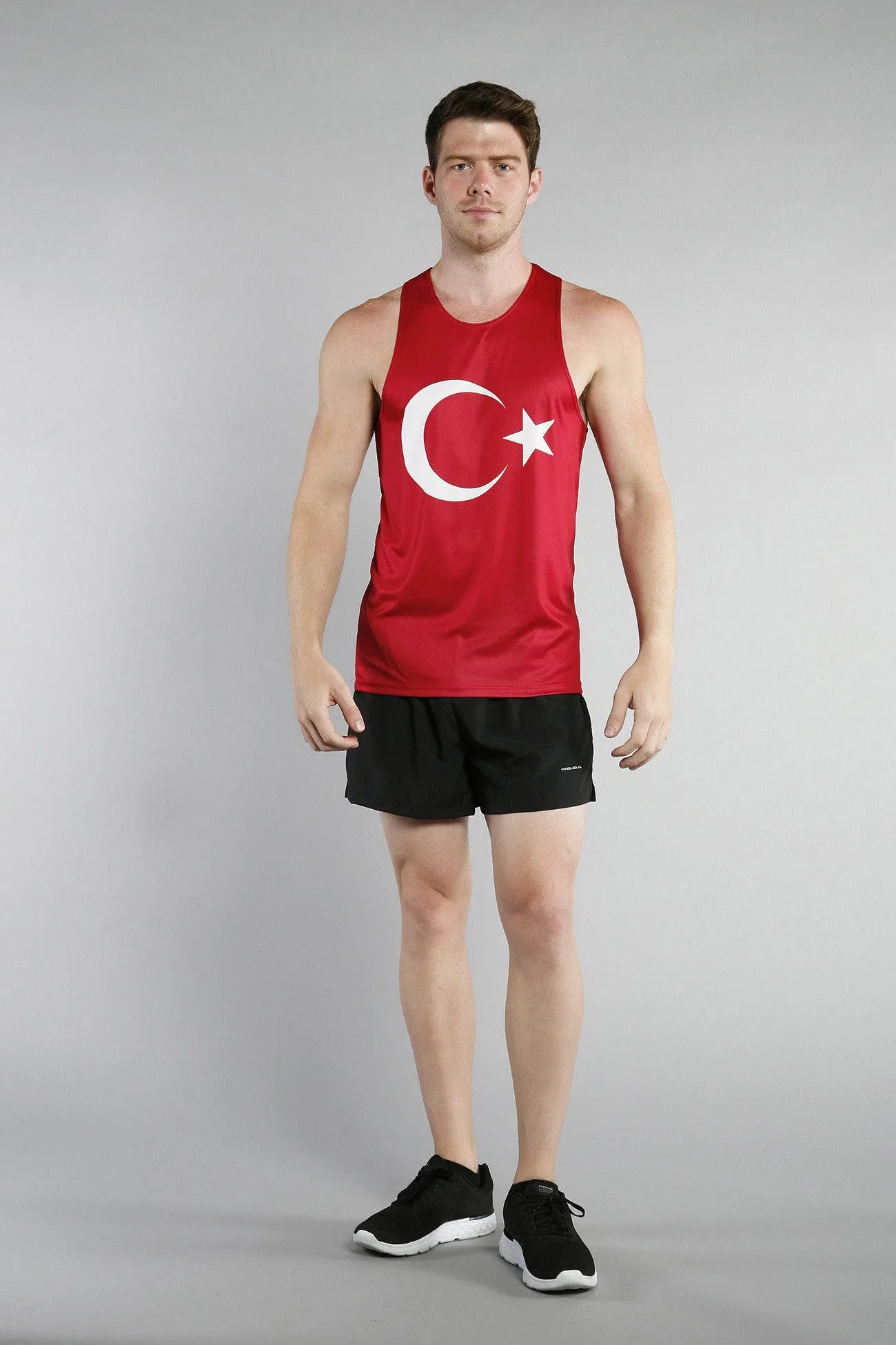 Men's Printed Singlet- Turkey