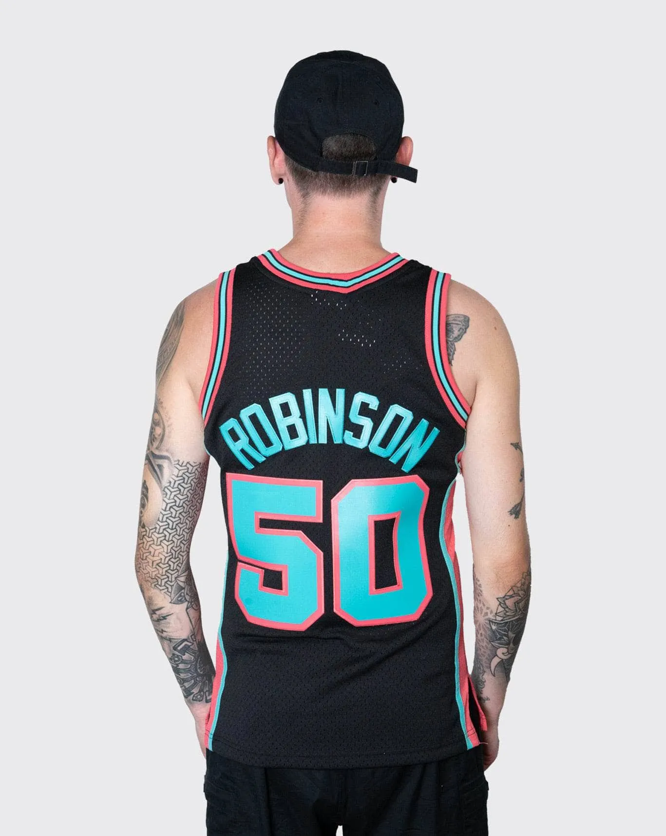 Mitchell and Ness Spurs Robinson 1998 Swingman jersey