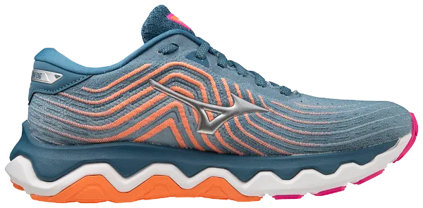 Mizuno Wave Horizon 6 (B Width) - Blue Ashes (Women)