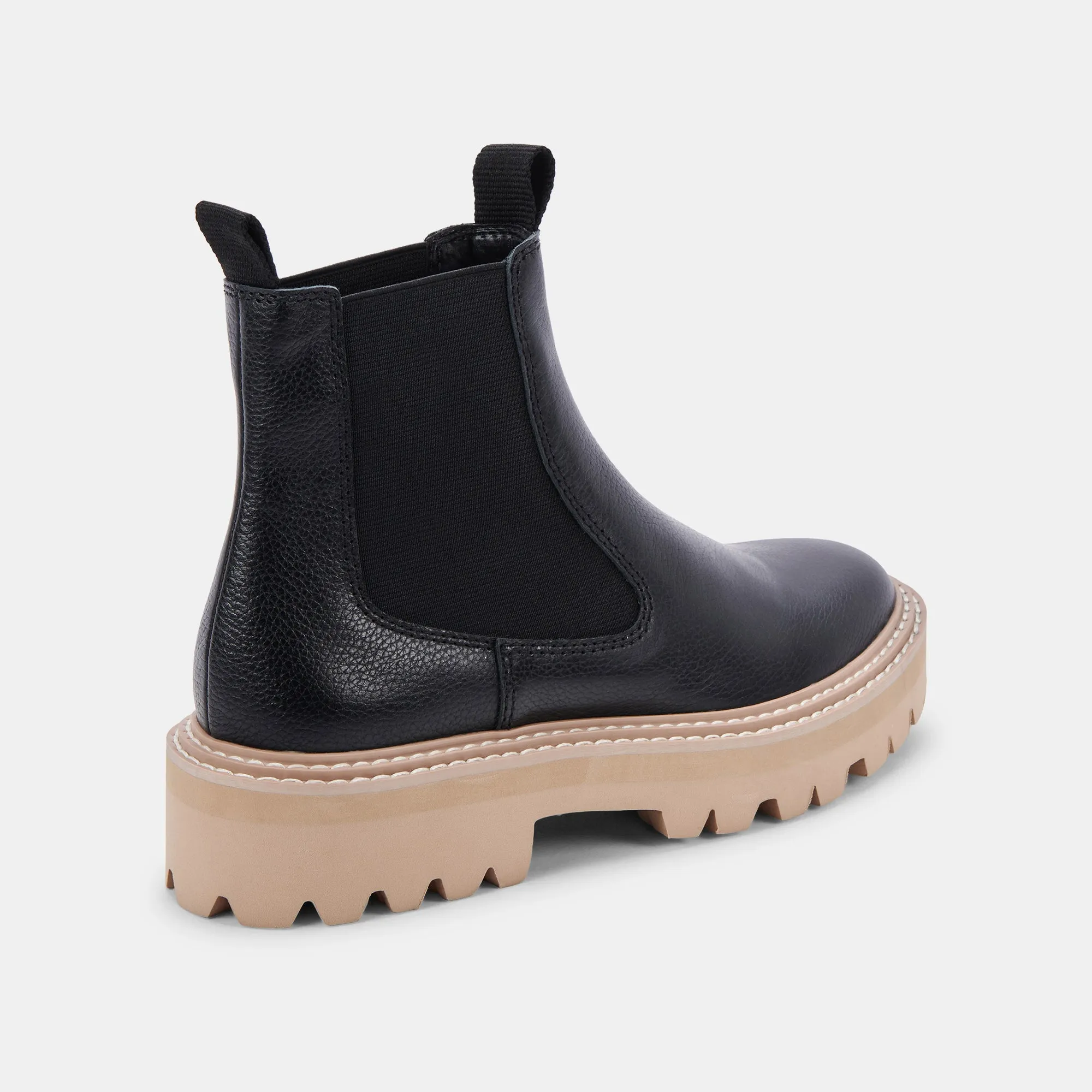 MOANA H2O BOOTS ONYX LEATHER - re:vita