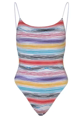 Multicolour Stripe Swimsuit