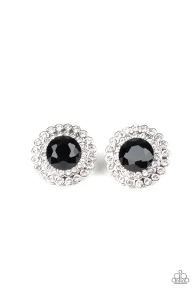 My Second Castle - Black Post Earring