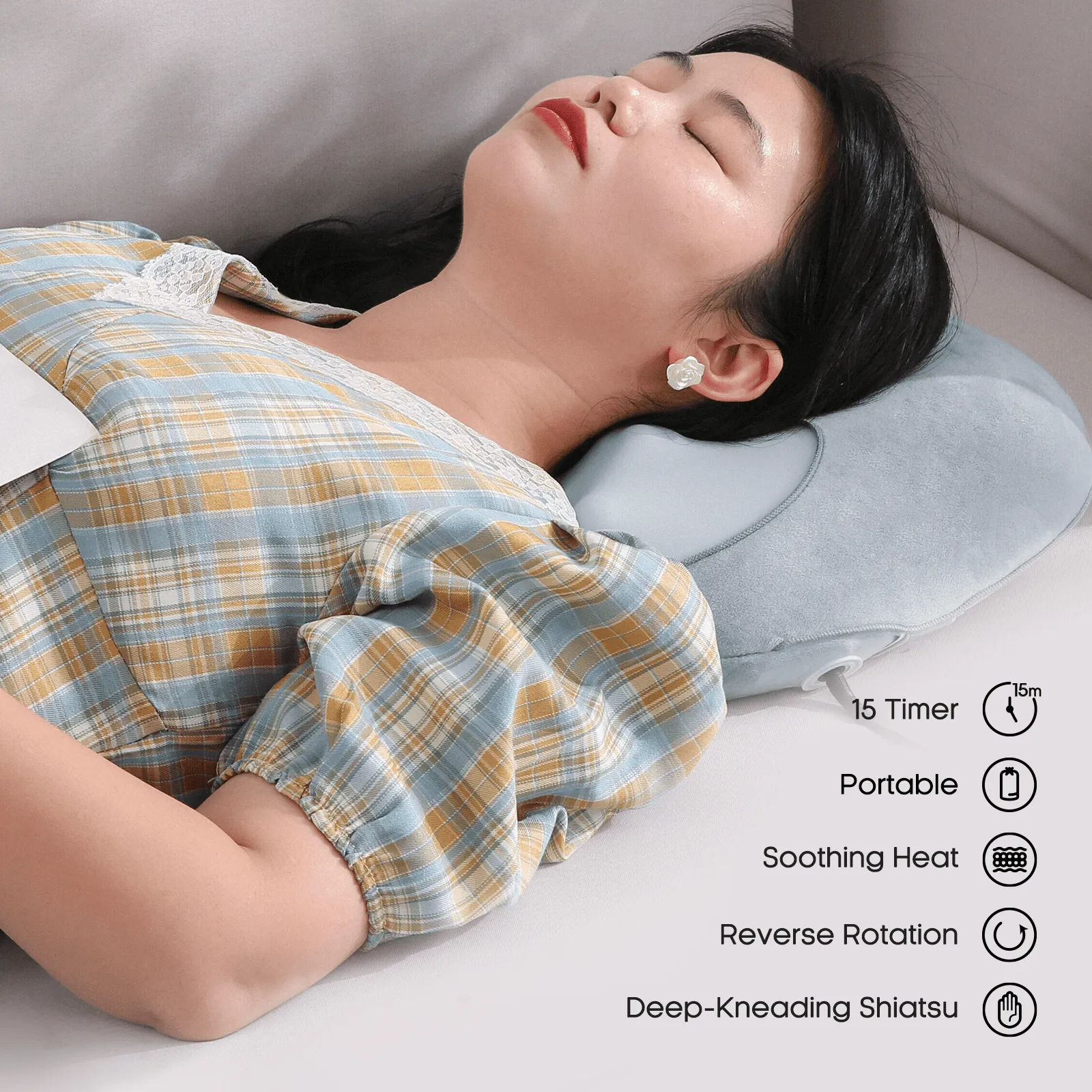 Naipo Shiatsu Massage Pillow NP-PM01