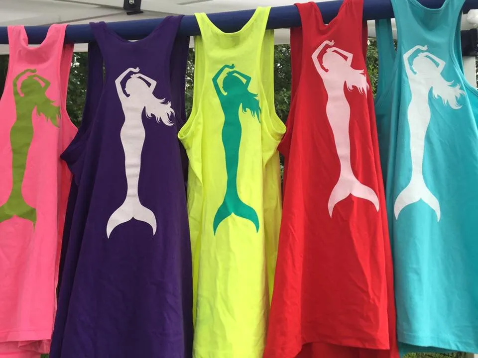 OMG Mermaid Racerback Tank