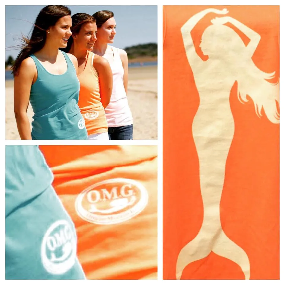 OMG Mermaid Racerback Tank