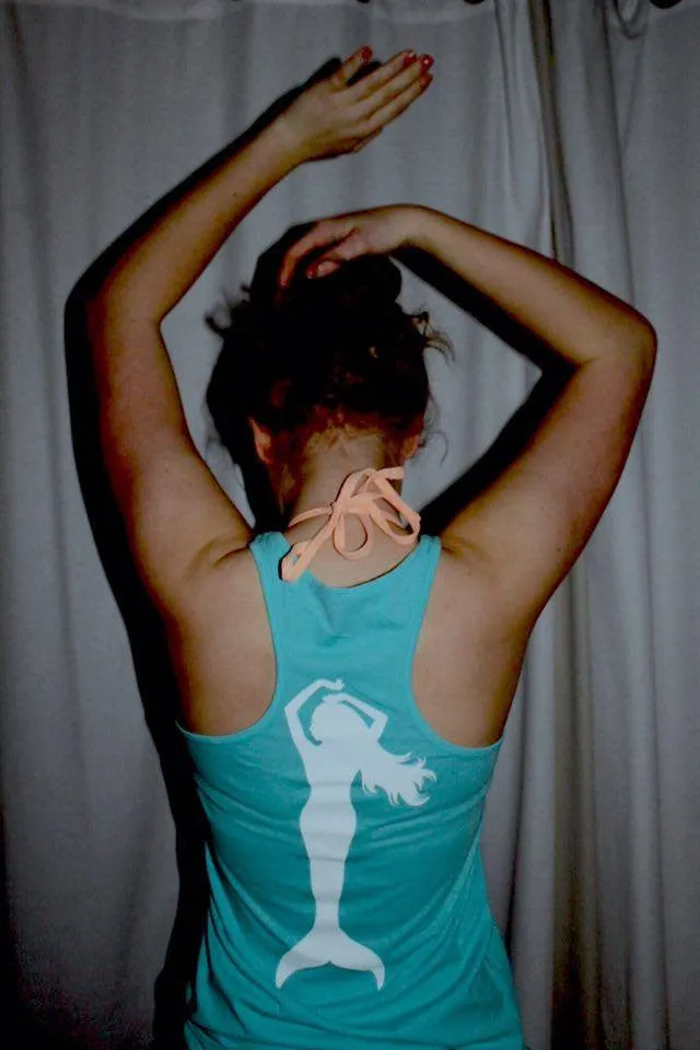 OMG Mermaid Racerback Tank