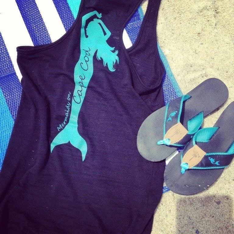 OMG Mermaid Racerback Tank