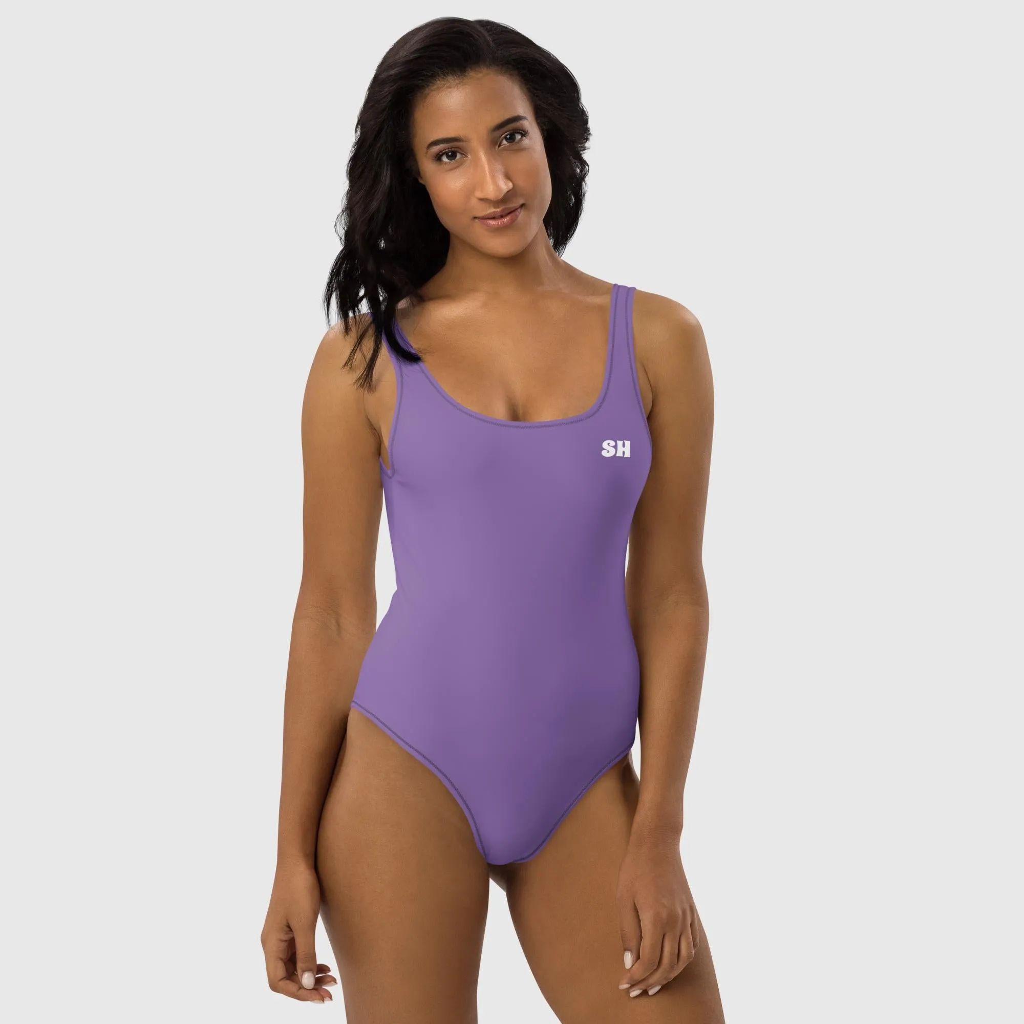 One-Piece Swimsuit - Purple