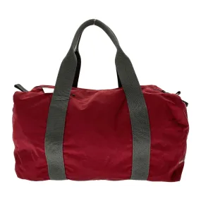 #PRADA SPORT/Boston Bag/RED/Nylon/Plain