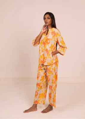 Radha Tunic - Blush Roses