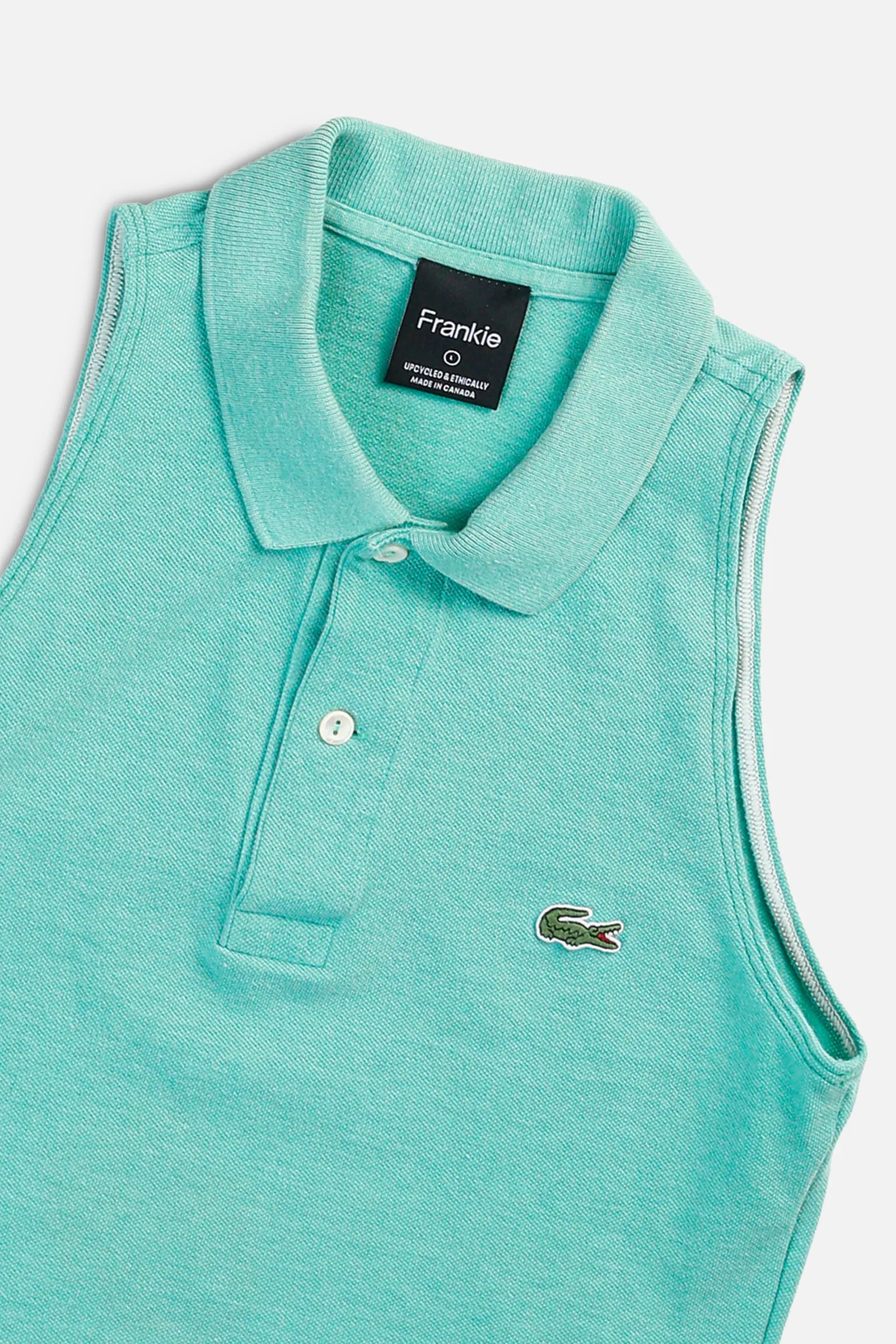 Rework Lacoste Collared Tank - L